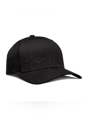 KORE Trucker Hat Black on Black.